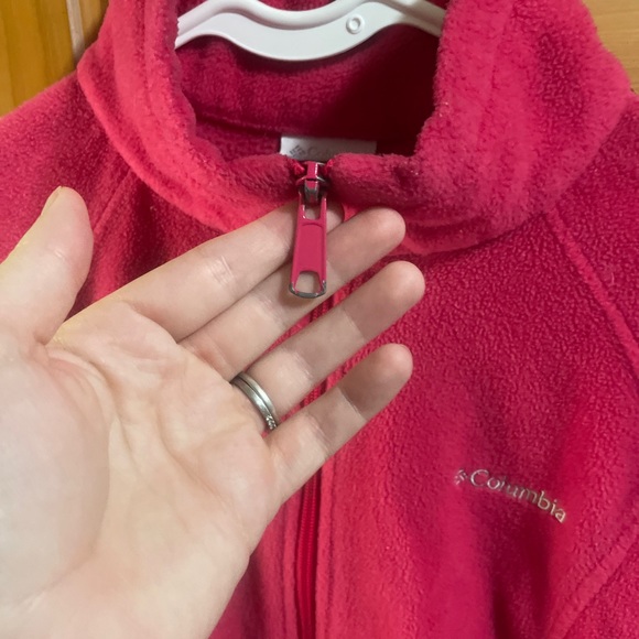 Women’s Pink Columbia Fleece Jacket size Large - Picture 2 of 5